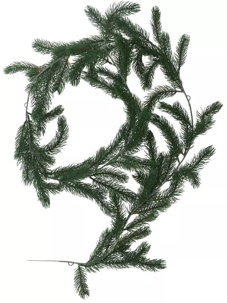 Dekorativ granrisgirlang 180 cm - Juldekorationer - 8721037199056 - 1