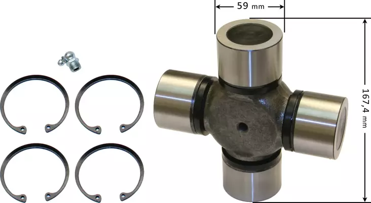 Kors för Volvo, Iveco, RVI - Drivlina - svm0000008756 - 1