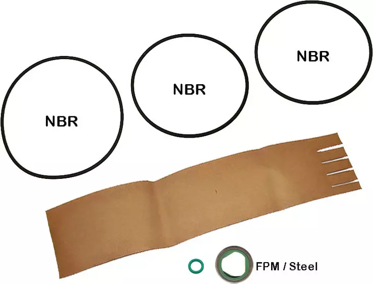 Oljeringens tätningssats för Scania - Motor - svm0000008906 - 1