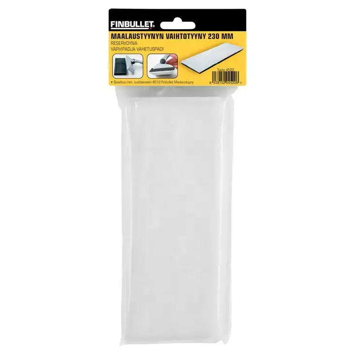 Finbullet Målarkudde, utbyteskudde 230mm - Målningsverktyg - 6438152045206 - 1