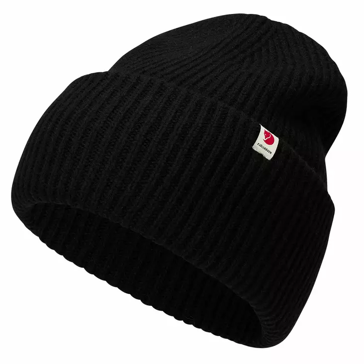 Fjällräven Heavy Beanie Svart - Friluftskläder - 7323451045196 - 1