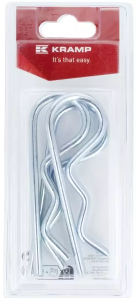 Fjäderplugg 5 mm 3 st/fp - Andra fästtillbehör - 8719493200416 - 1