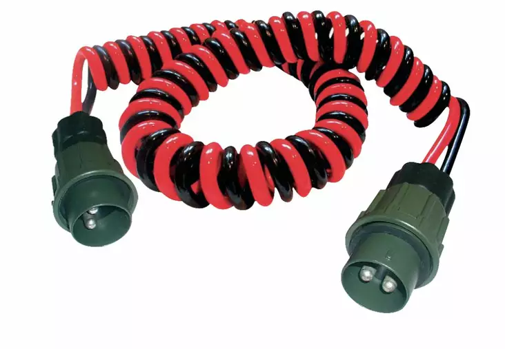 NATO spiral kabel 4m 2-polig - Elsystem - svm00008866 - 1