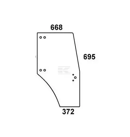 Dörrgrön (DF 0097701050) - Hytt och kaross - 8719774824126 - 1