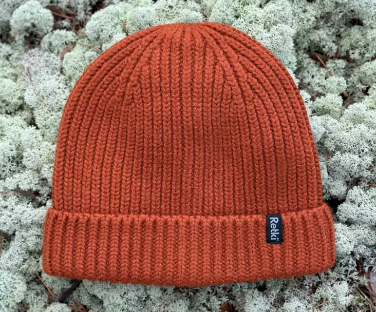 Retki Mössa 100% Merinoull Chunky Orange - Friluftskläder - 6418536029336 - 1