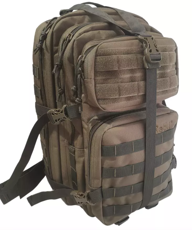 Retki Ryggsäck Trooper Oliv 35L - Ryggsäckar, väskor - 6418536013496 - 1
