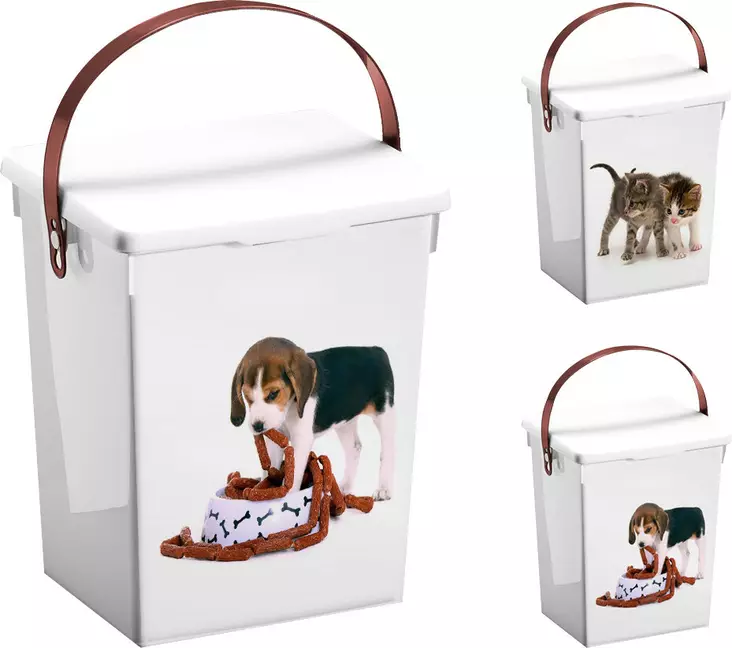 Förvaringslåda med husdjursmotiv 5 liter - Lådor och korgar - 8718158185976 - 1