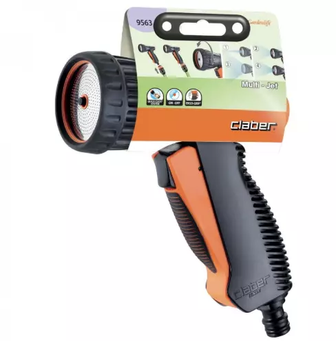 Duschpistol Multi-Jet, Claber Ergo-Grepp - Spridare - 8000625095636 - 1