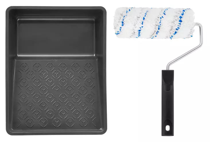 Telasetti mikrofiber 180mm 3-pack - Målningsverktyg - 6420286105116 - 1