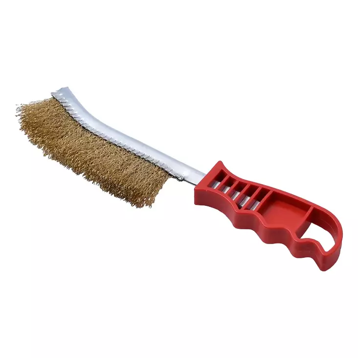 Stålborste med plasthandtag - Slipmaterial - 6438152000526 - 1