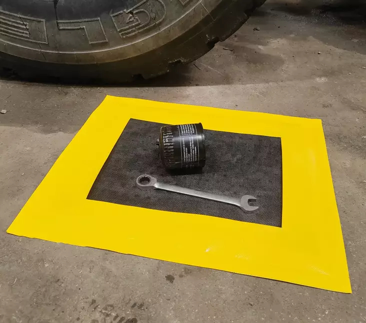 Tippinsamlingsplatta för oljeabsorberande matta - Övriga verkstadsutrustningar - svm000041630946 - 1