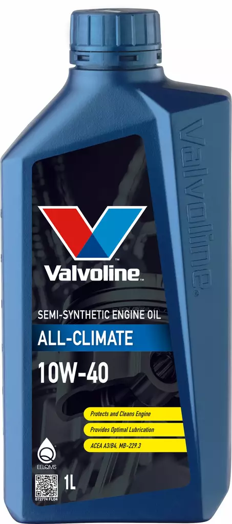 Valvoline All Climate 10W-40 motorolja 1 l - Motoroljor - 8710941022406 - 1