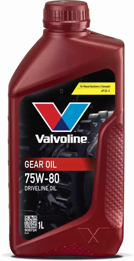 Valvoline Växellåsolja 75W-80 1 l - Växellådsoljor - 8710941015866 - 1