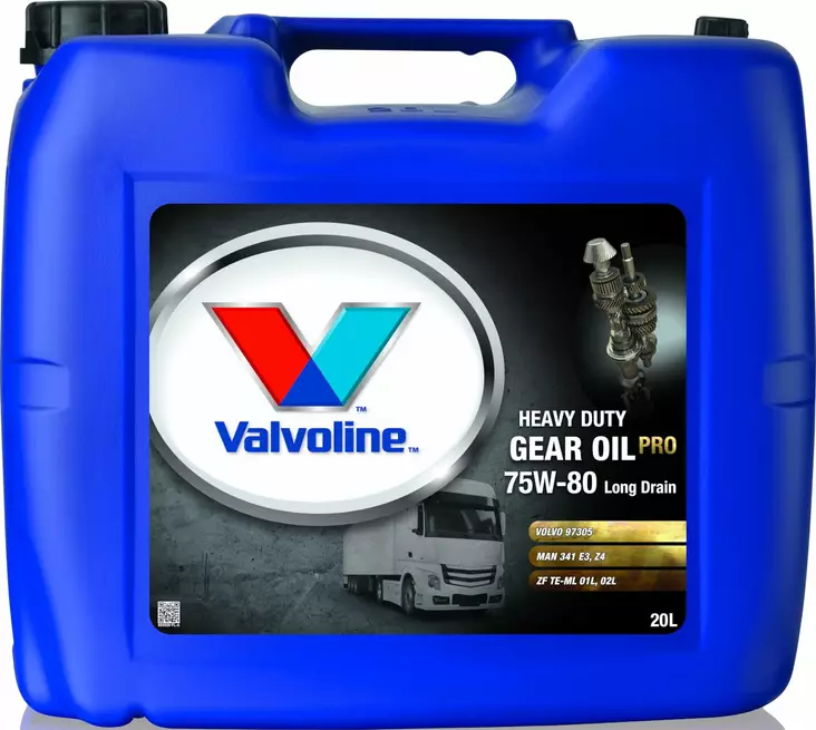 Valvoline Heavy Duty Gear Oil Pro 75W-80 LD transmissionsolja 20 l - Växellådsoljor - 8710941019796 - 1