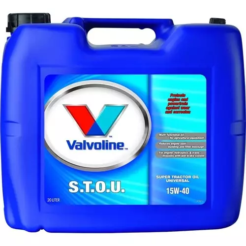 Valvoline S.T.O.U 15W-40 multifunktionsolja 20 l - Motoroljor - 8710941170466 - 1