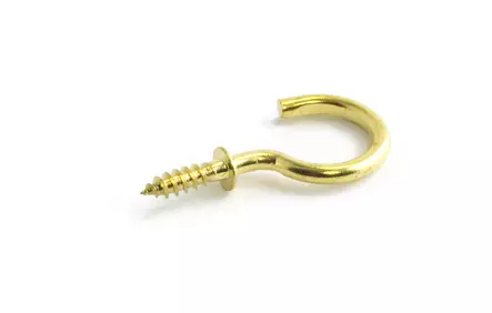 Habo takkrok 372 mässing - Öglebultar, S-krokar m.m. - 7317900040627 - 1