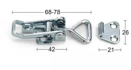 Habo låsbeslag 4091 - Hänglås, reglar, gångjärn - 7317900015717 - 2
