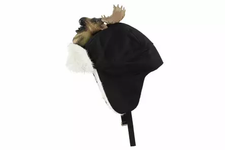 Älg vintermössa svart - Friluftskläder - 6410416211367 - 1