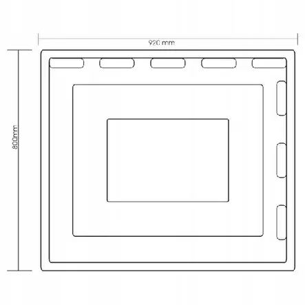 Skiva för djurtransport 920x800 mm - Djurskötselutrustning - 1581126007 - 2