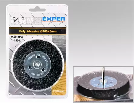 Rengöringsskiva 150 x 12,7 x 6 mm - Slipmaterial - 6438081001977 - 1