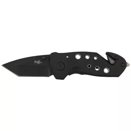 Svart enfingerad fällkniv - Knivar och tillbehör - 4044633166807 - 1