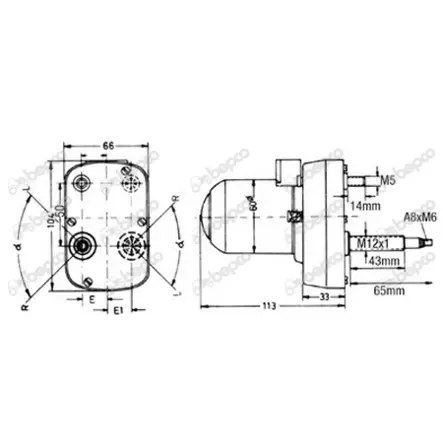 Torkarens motor Fendt Favorit 600 - Styrhytt och kaross - 63198027 - 2