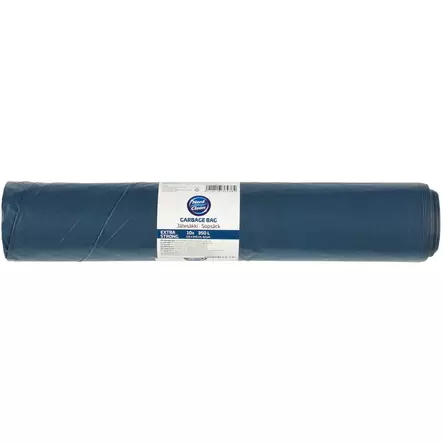 Säck för skräp, extra stark, blå, 200 liter - Avfallshantering - 6410416364377 - 1