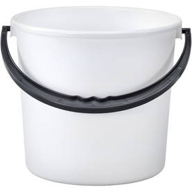 Orthex plastbucket 10 liter vit - Hinkar, fat - 6411760315107 - 1