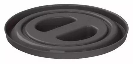 Lock för 12-liters hink svart - Djurskötselutrustning - 4018653299357 - 1