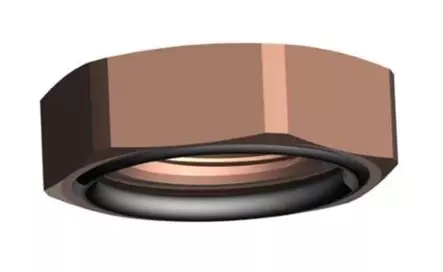 Raufoss mutter med tätningsring M16 - Tryckluftsystem - svm0000010077 - 1