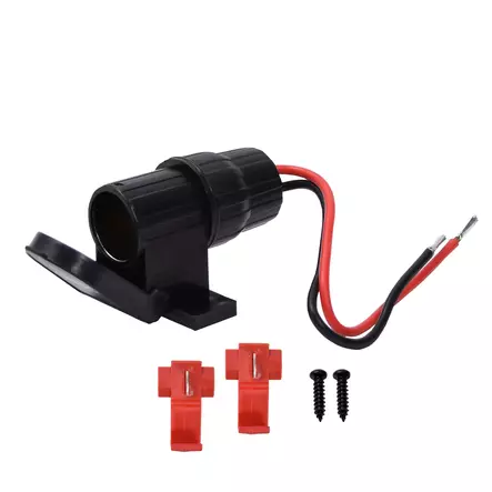 Tändaruttag 12 V ytlagsmontering - Bilbelysning och elektriska tillbehör - 6438152082737 - 1