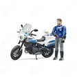 Bruder Ducati Scrambler poliscykel - Bruder arbetsmaskinsleksaker - 4001702627317 - 1