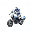 Bruder Ducati Scrambler poliscykel - Bruder arbetsmaskinsleksaker - 4001702627317 - 2