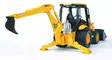 Bruder JCB Midi CX grävmaskin - Bruder arbetsmaskinsleksaker - 4001702024277 - 3