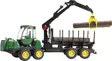 Bruder John Deere 1210E maskin - Bruder arbetsmaskinsleksaker - 4001702021337 - 1