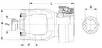 Gaffel QSG, 1 3/4"-6, P580 - Gafflar - 8432970210967 - 3