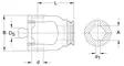 Gaffel RG, 0v-profilrör, W2280 - Gafflar - 8435194027717 - 2