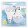 LED standard glödlampa 10W 2 st/paket - E27-sockel - 6430050628727 - 1