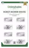 Robotgräsklipparblad 36 st - Gräsklippare - 7350076761057 - 1