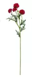 Mörkröd bollkrysantem 61 cm - Hobbyartiklar - 6410416575377 - 2