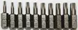 Bitsset 10 st, 25 mm torx, S2 - Skruvbits och -satser - 6430074697877 - 2