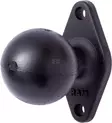 RAM planfäste, oval bas, 1,5" kula - Andra traktortillbehör - 8719593845517 - 1