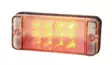 LED-taklampa, rektangulär, 12-24V - Varselljus och fyrar - 8719607098397 - 1