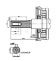 Loncin motor med lös motor 11 hk / 389 cc - Lokalmotorer - svm000009447 - 4