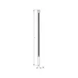 Buntband 4,8 x 370 mm, vitt, 100 st - Kabelband - 8719493170597 - 2