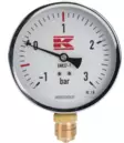 Tryckmätare 1/2" 100 mm - Tryckmätare - 8716106188307 - 1