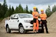 Svarta stretch-hängfickbyxor Priha - Sommararbetskläder - 6418326411037 - 3