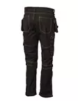 Svarta stretch-hängfickbyxor Priha - Sommararbetskläder - 6418326411037 - 2