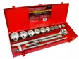 Verktygssats 3/4" 6PT 14-delar - Hylsor och satsar - 6420286824307 - 1