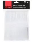 Återanvändbar kniv klar 20 st - Engångsartiklar - 6410416517827 - 1